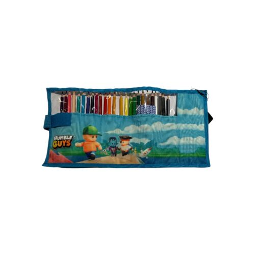 Astuccio Rotolo Stumble Guys azzurro 01