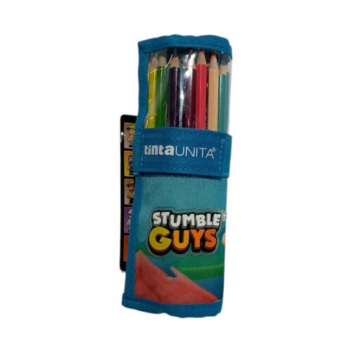 Astuccio Rotolo Stumble Guys azzurro
