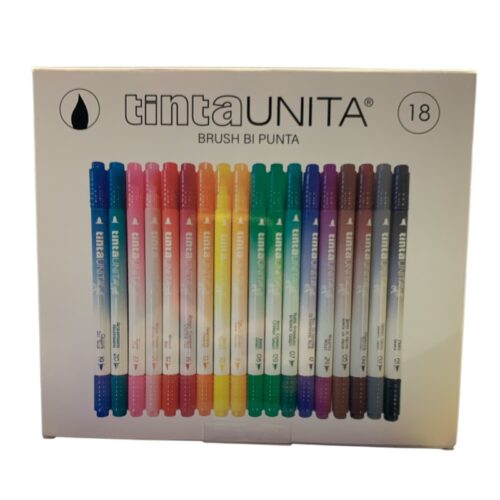 Brush bi punta Tinta Unita 18