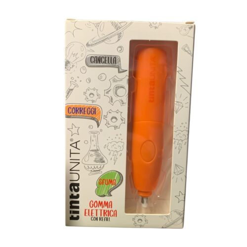 Gomma elettrica arancione Tinta Unita