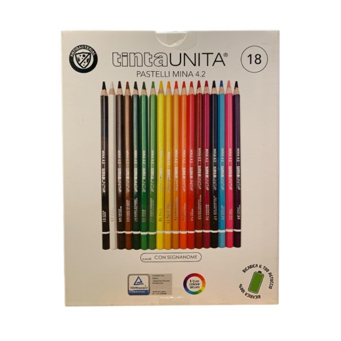 Pastelli Tinta Unita 18 mina 4.0