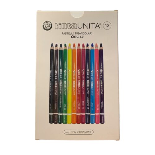 Pastelli triangolari Tinta Unita BIG 6.0 12