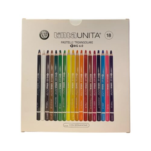 Pastelli triangolari Tinta Unita BIG 6.0 18