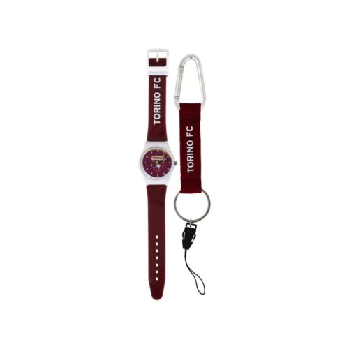Kit orologio e portachiavi Toro