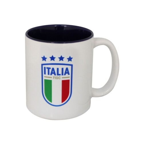 Tazza Italia interno blu