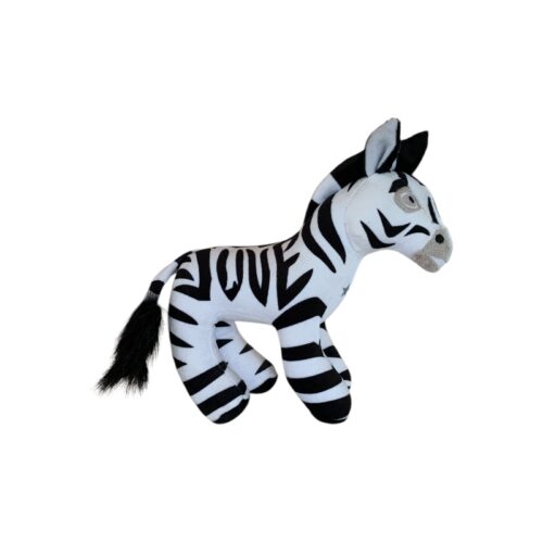 Zebra peluche Juventus lato