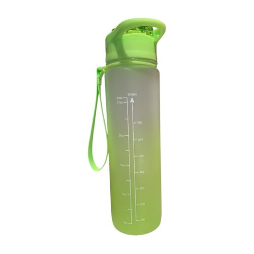 Borraccia Tinta Unita Glow verde