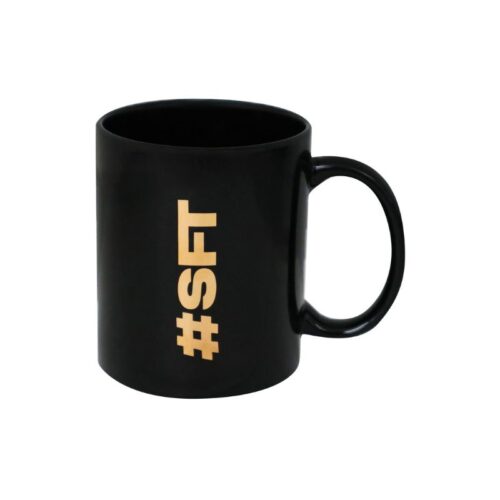 Tazza nera Torino retro