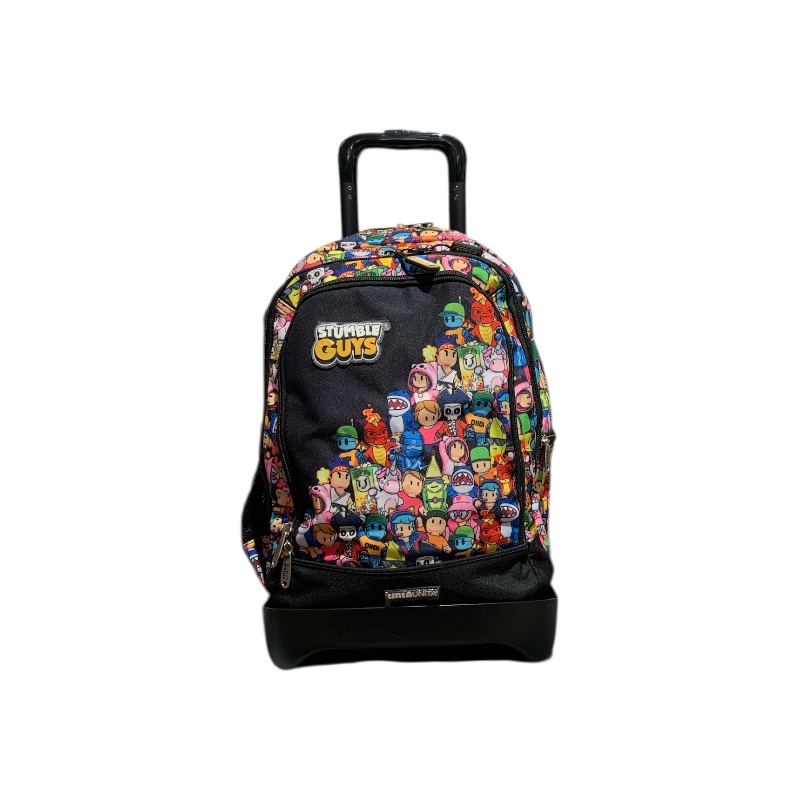 Trolley crooss system con zaino 28 Lt Stumble Guys nero