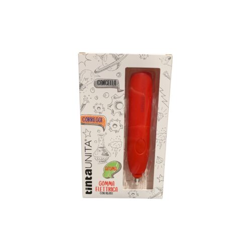 Gomma elettrica Tinta Unita rossa
