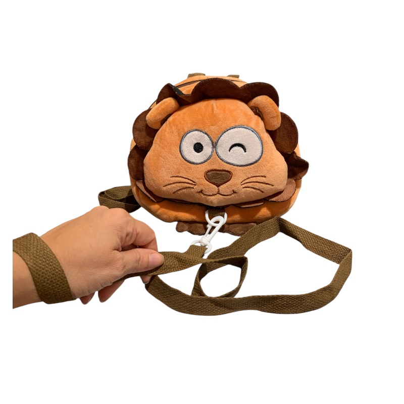 Zainetto con guinzaglio Saccuccioli leone