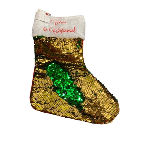 Calza Befana girabrilla oro