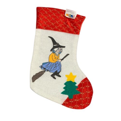 Calza Befana in panno