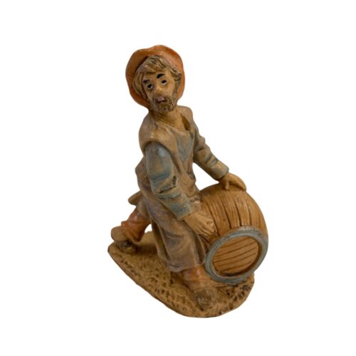 Statuina presepe mestiere bottaio
