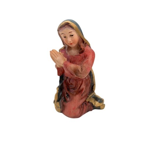 statuina presepe Maria in resina